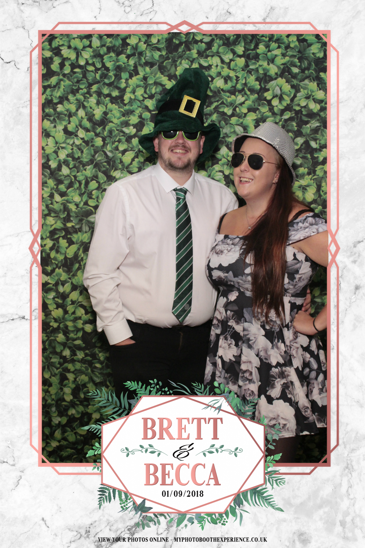 Brett & Becca's Wedding | View more photos from the event at gallery.myphotoboothexperience.co.uk/u/MyPhotoBoothExperienceLtd/Brett-Beccas-Wedding